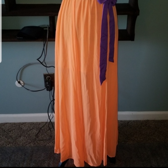 New Anthropologie Jealous Tomatoe Colorblock Maxi - Picture 3 of 8